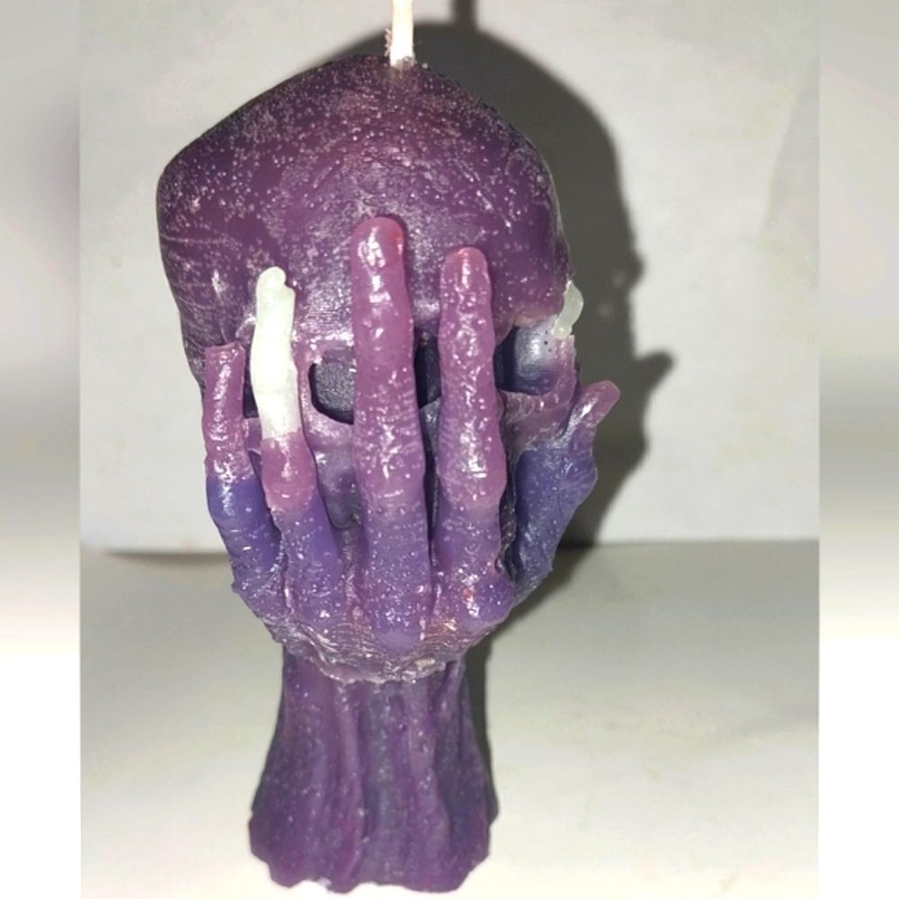 Hand crafted limited edition from our raging skull candle collection